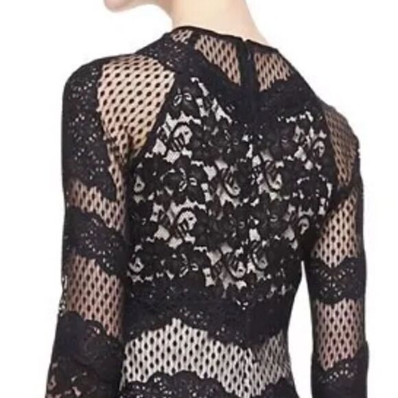 EXCELLENT SEXY Lace long sleeve dress DVF - Picture 4 of 6